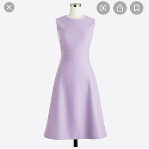 J. Crew Lilac 120s wool dress 😍